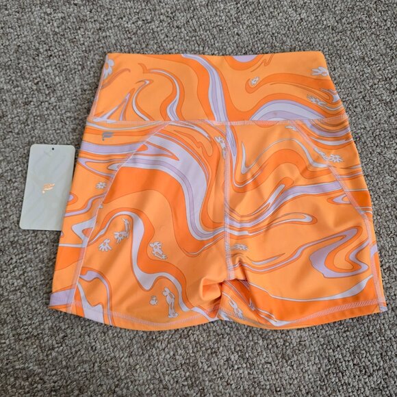 NWT Fabletics Women's Oasis PureLuxe High-Waisted 4'' Shorts Size S - Picture 2 of 5